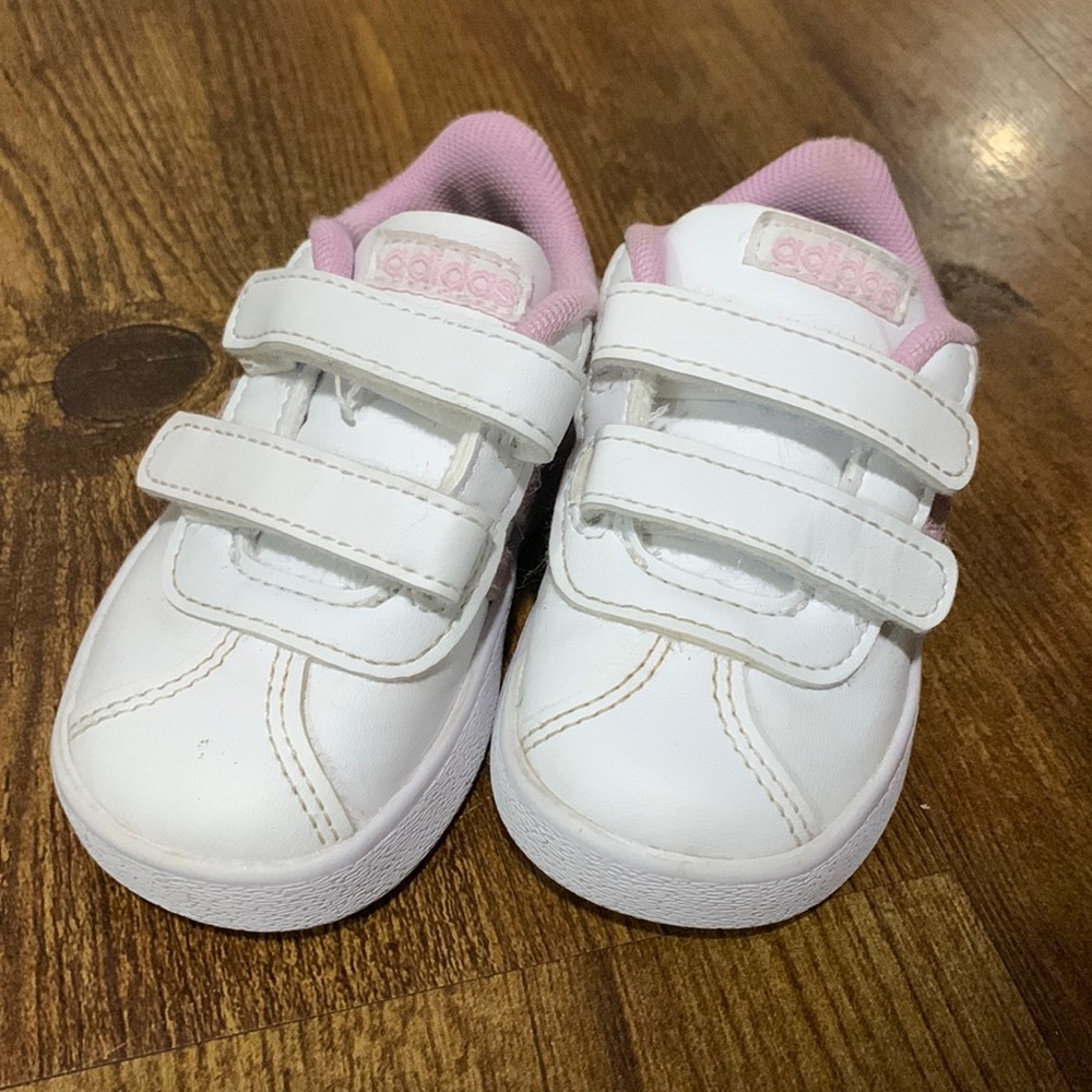 Sparkly PInk Adidas!
